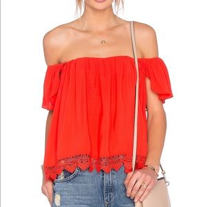 Off the shoulder top
